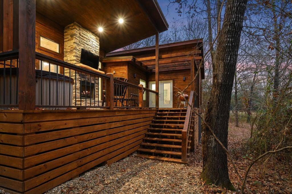 Diamond Cabin W/ Jet Shower & Secluded Back Deck! Broken Bow Extérieur photo